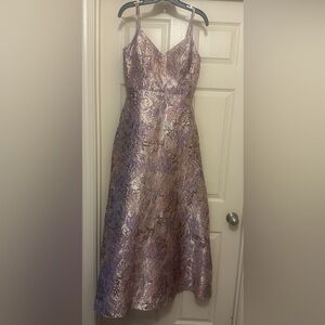 Beautiful fit and flare dress homecoming prom wedding 💜💕